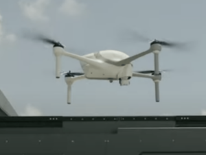 drone dans une boîte premiers intervenants, Airobotics
